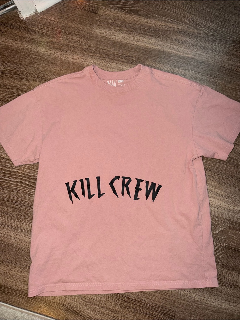 Kill Crew Dusty Pink Crewneck Tee